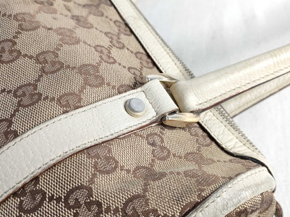 GUCCI GG Canvas GUCCI Sherry Line Handbag GG Canvas Handbag