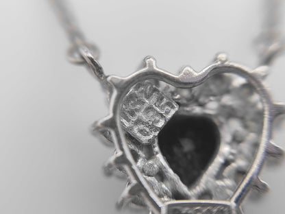 S1.32ct D0.35ct Pt900/Pm900 5.1g Necklace 