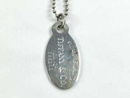 Tiffany & Co. Return to Oval Tag Long Necklace