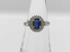 S0.67ct D0.24ct Pt900 3.9g Ring 
