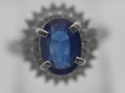 S0.67ct D0.24ct Pt900 3.9g Ring 