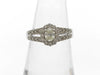 Mitsukoshi D0.31/0.34ct Pt900 3.7g Ring 