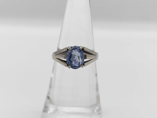 Sapphire K14WG 3.3g Ring 