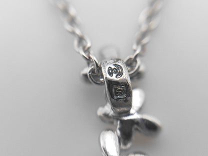 TASAKI Pearl Necklace, 4.0mm Diameter, Sterling Silver, 1.7g 