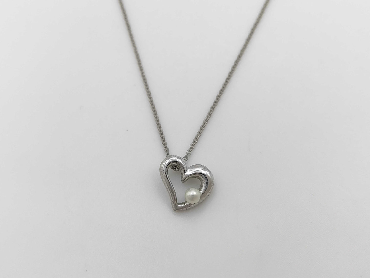 TASAKI Pearl Necklace, approx. 3.5mm diameter, 3.0g, Sterling Silver 