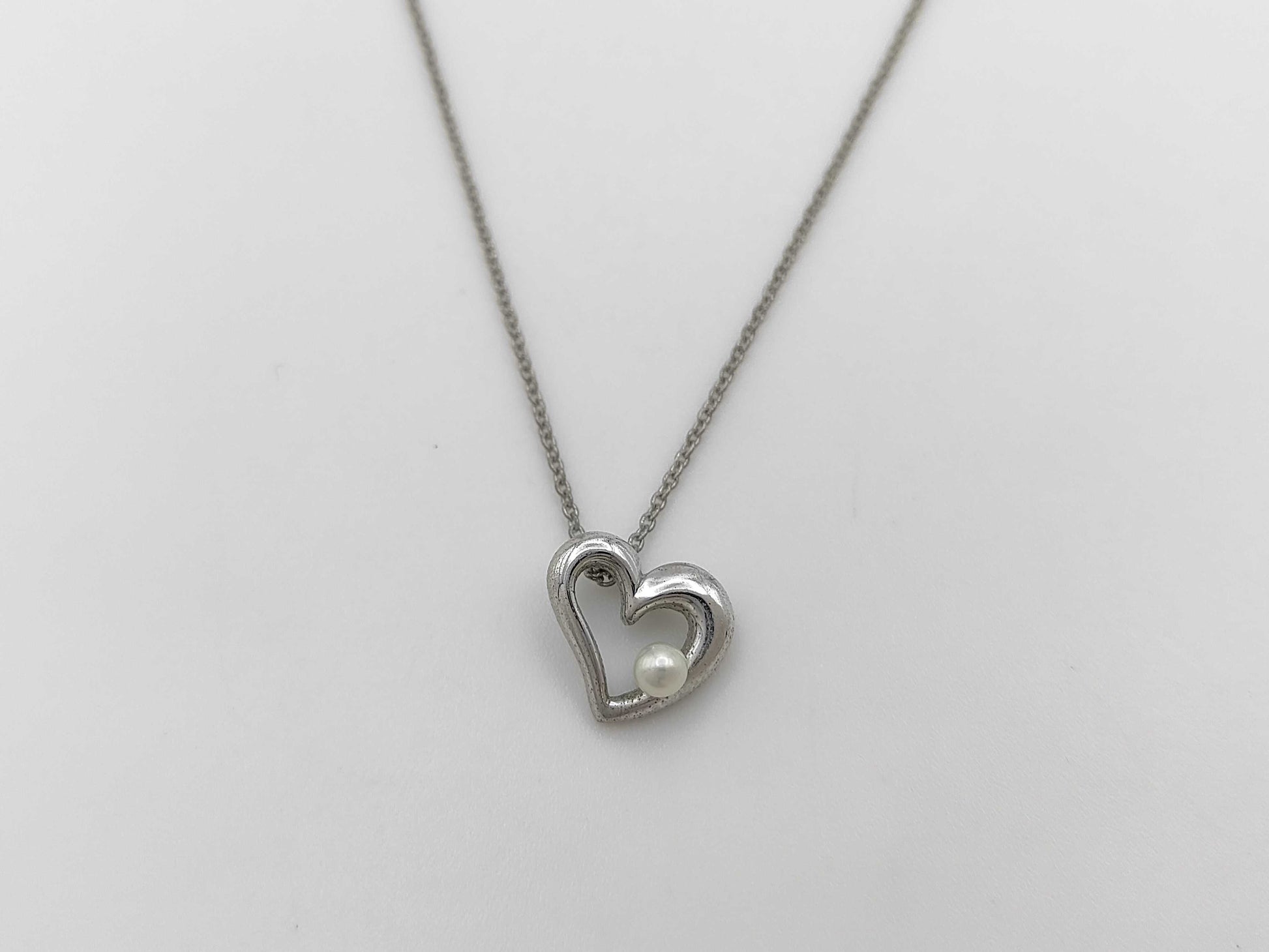 TASAKI Pearl Necklace, approx. 3.5mm diameter, 3.0g, Sterling Silver 