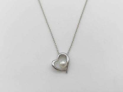 TASAKI Pearl Necklace, 4.7mm Diameter, Sterling Silver, 2.4g 