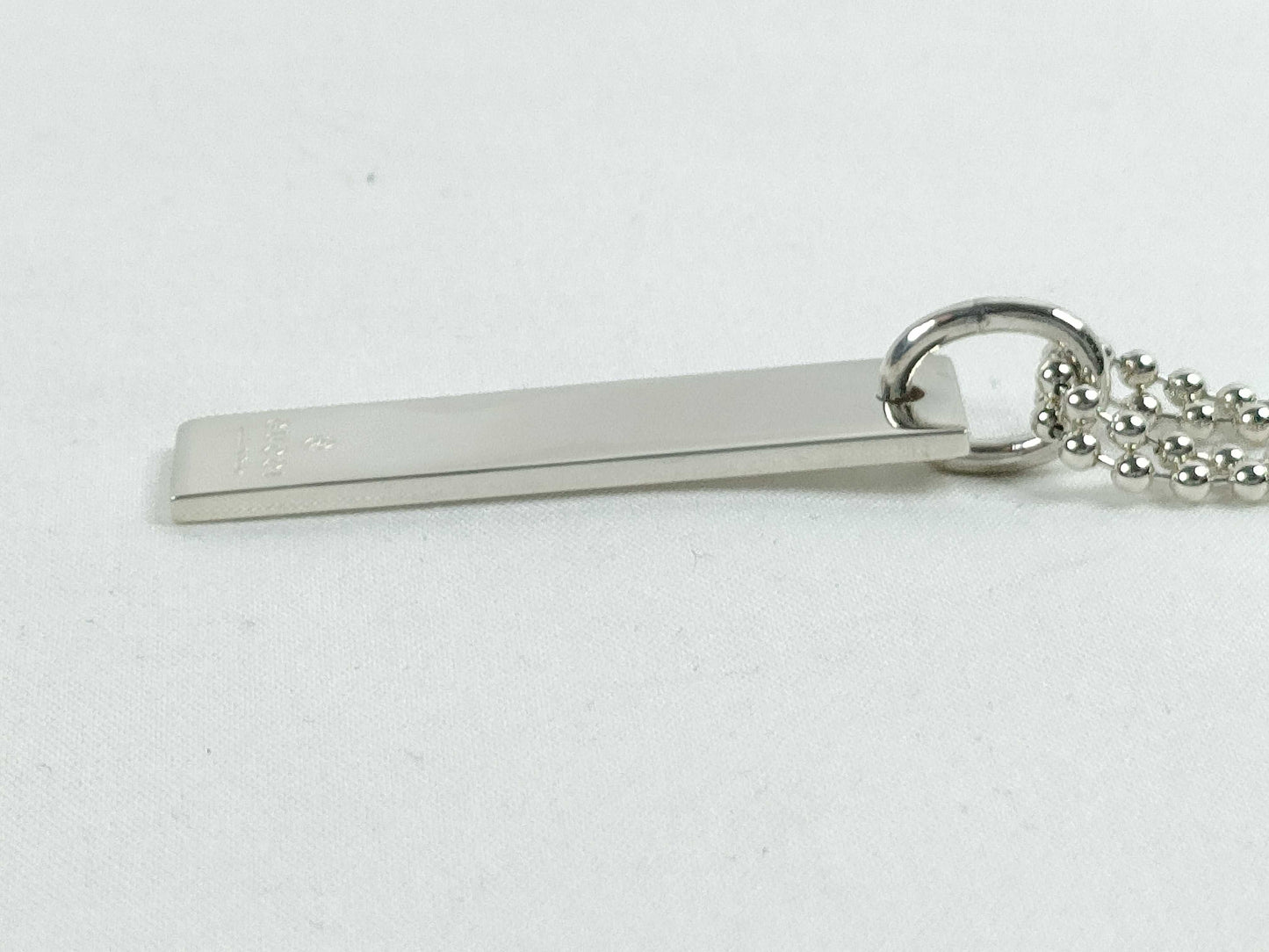 GUCCI Gucci Plate Necklace SV925 Necklace