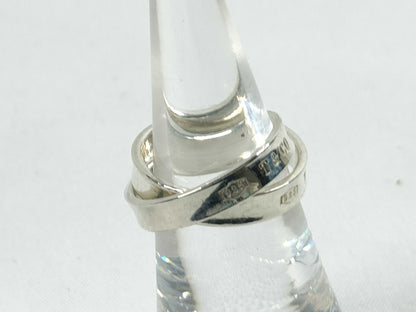 Tiffany & Co. 1837 Ring, SV925, 4.8g, Size 5, Box and Bag Included