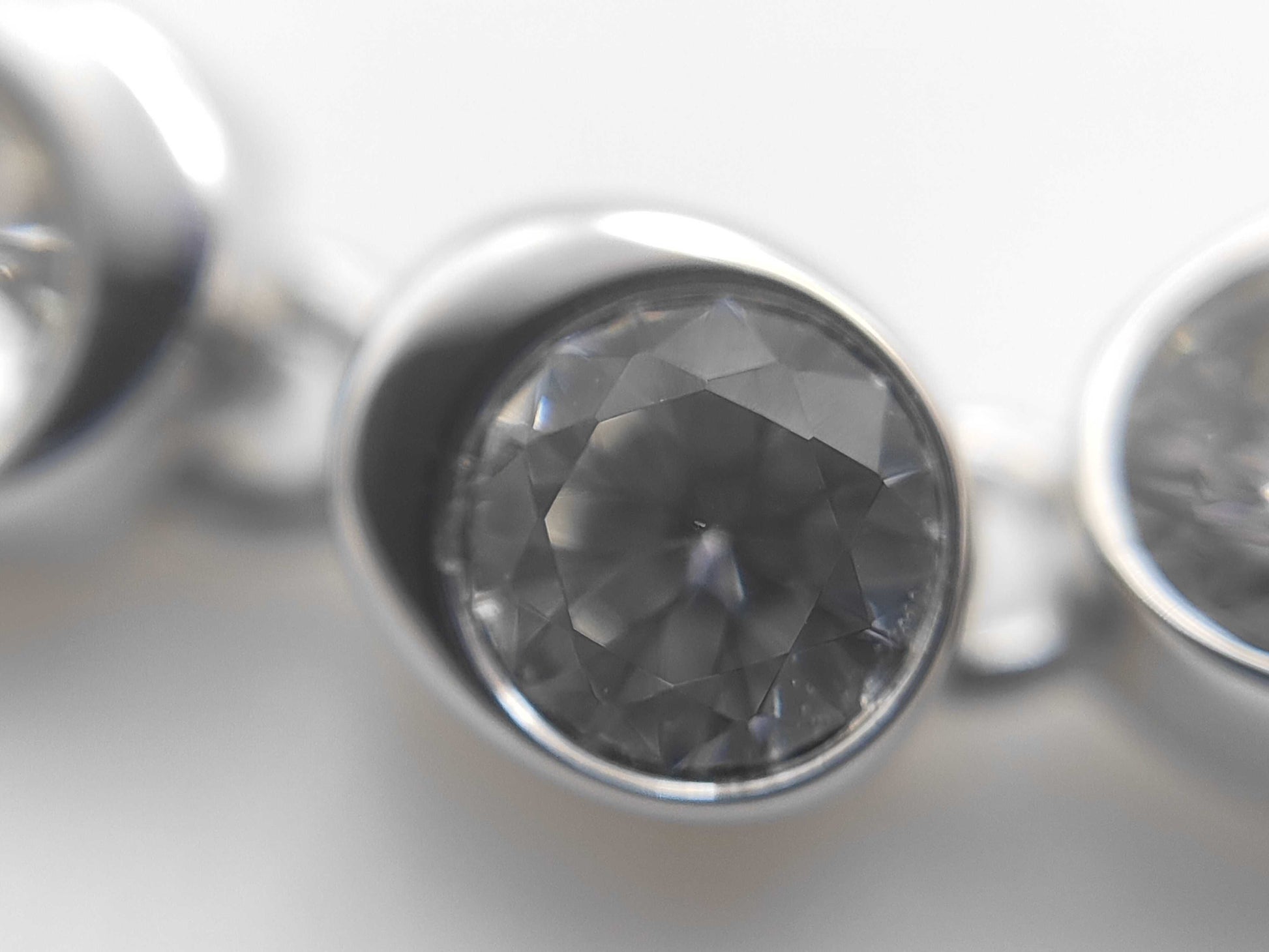 SWAROVSKI Drop Rhinestone Necklace, Metal, 5.3g, 44cm