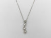 SWAROVSKI Drop Rhinestone Necklace, Metal, 5.3g, 44cm