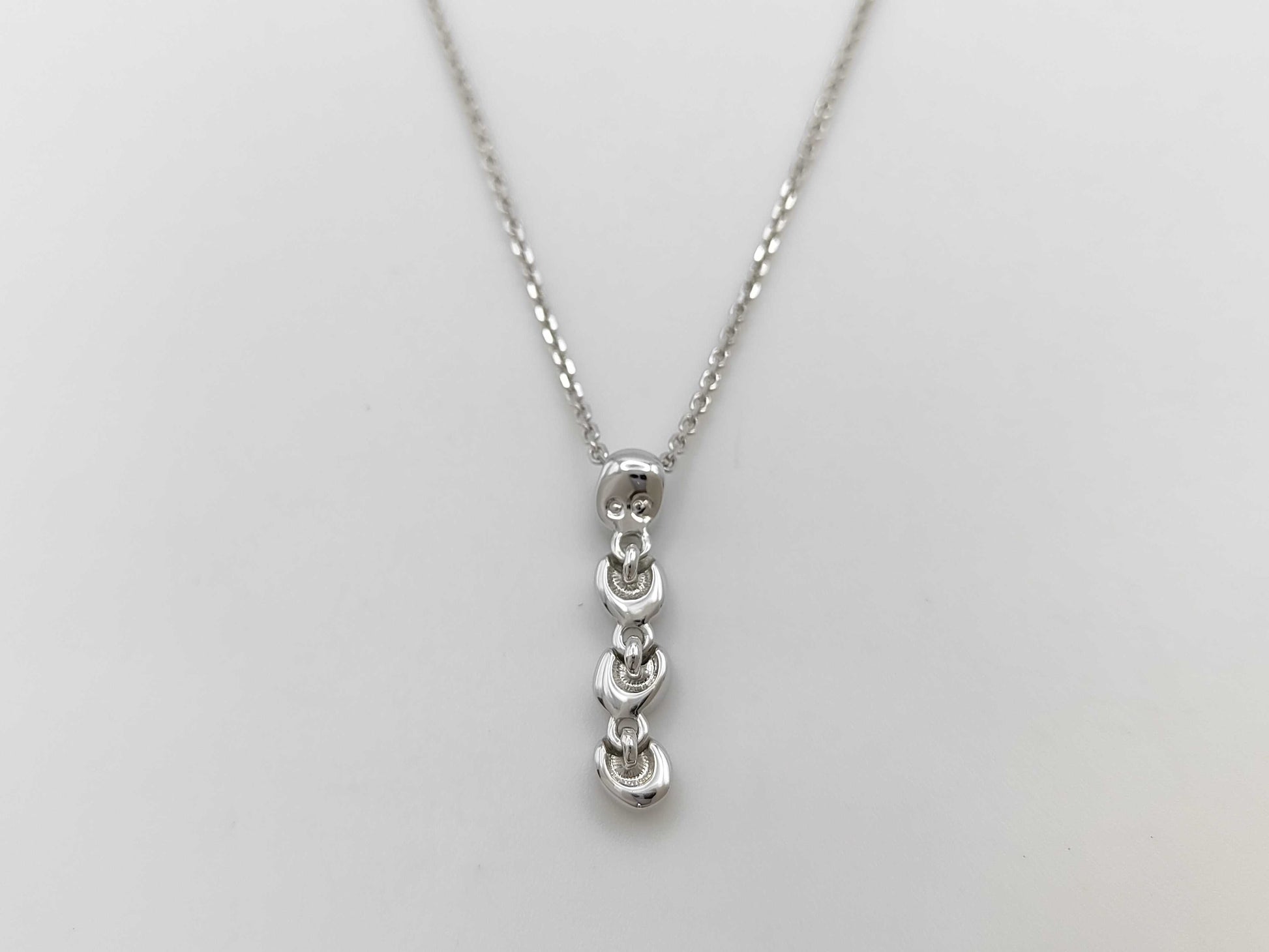 SWAROVSKI Drop Rhinestone Necklace, Metal, 5.3g, 44cm