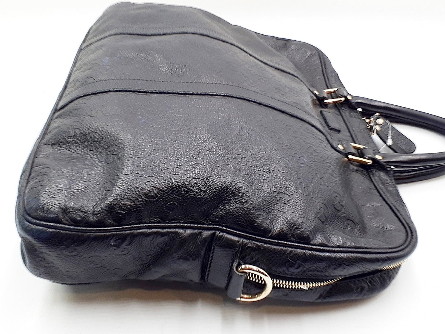 GUCCI Guccissima Leather GG Pattern Business Bag 201480 Business Bag