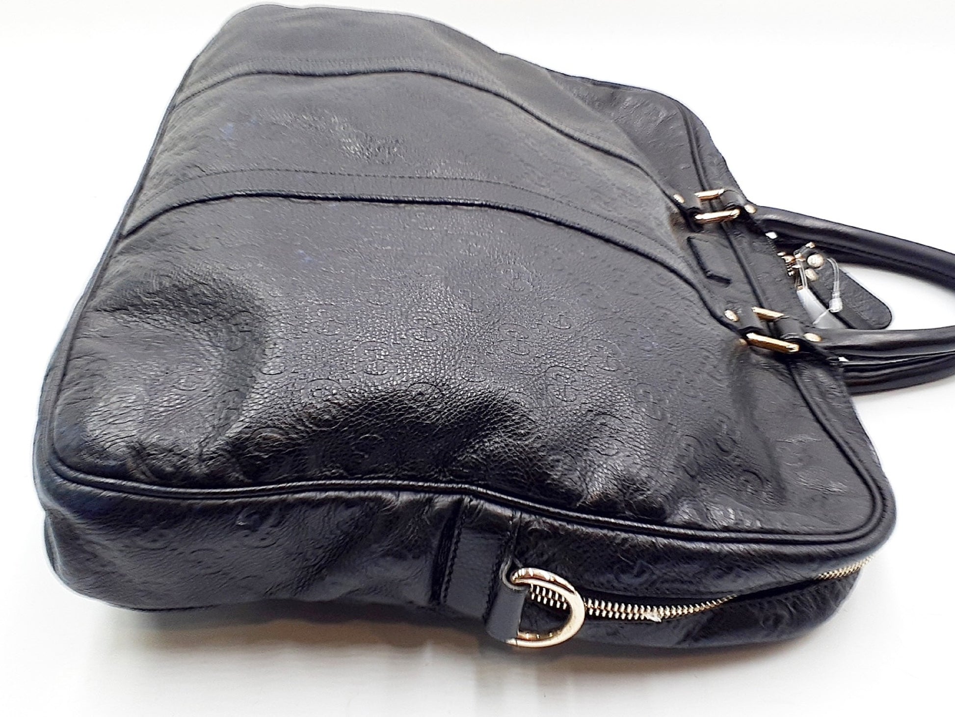 GUCCI Guccissima Leather GG Pattern Business Bag 201480 Business Bag