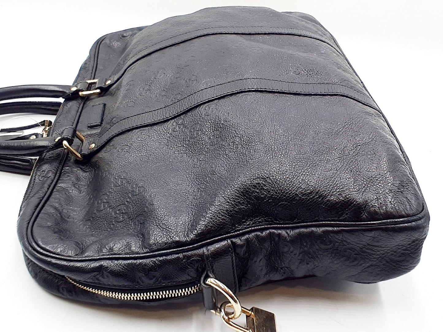 GUCCI Guccissima Leather GG Pattern Business Bag 201480 Business Bag