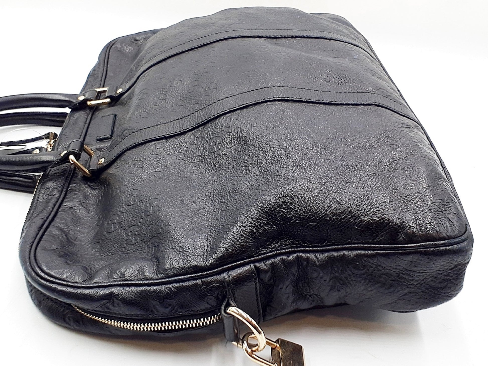 GUCCI Guccissima Leather GG Pattern Business Bag 201480 Business Bag