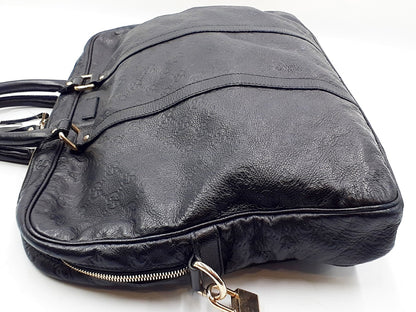 GUCCI Guccissima Leather GG Pattern Business Bag 201480 Business Bag