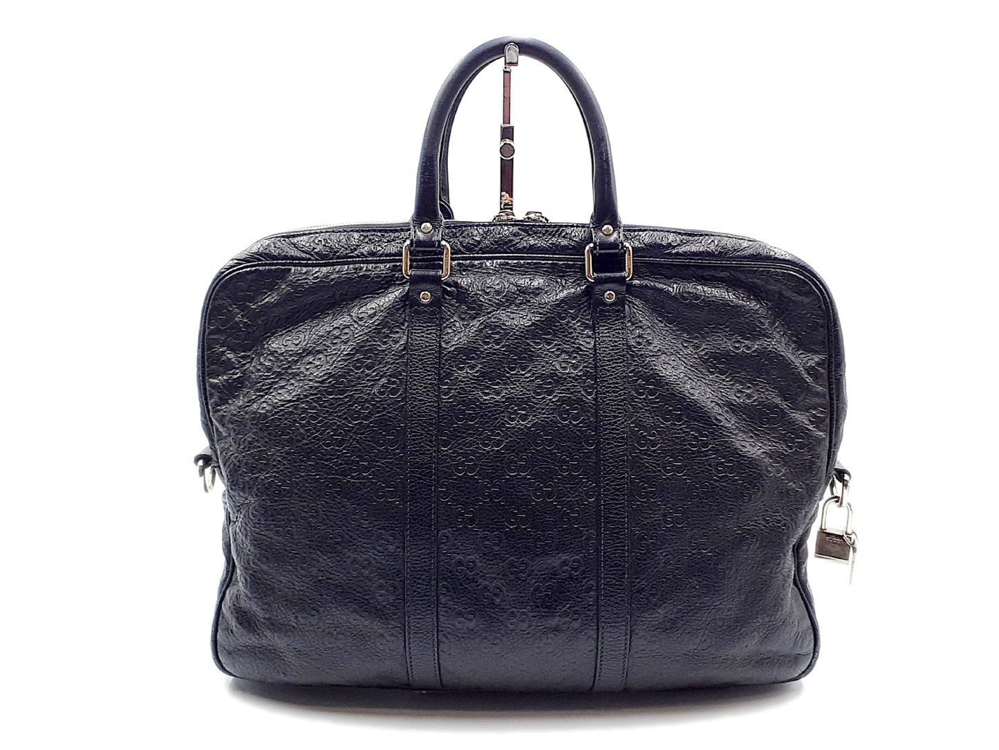 GUCCI Guccissima Leather GG Pattern Business Bag 201480 Business Bag