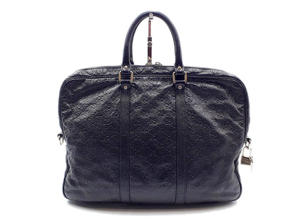 GUCCI Guccissima Leather GG Pattern Business Bag 201480 Business Bag