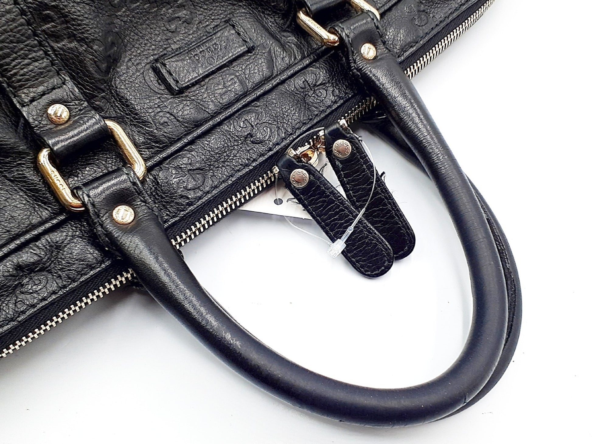 GUCCI Guccissima Leather GG Pattern Business Bag 201480 Business Bag