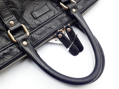 GUCCI Guccissima Leather GG Pattern Business Bag 201480 Business Bag