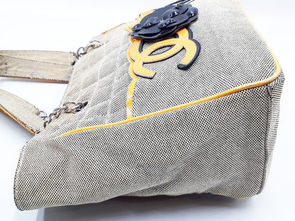 CHANEL Camellia Coco Mark CC No.5 Chain Handbag, 10 Series