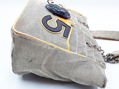 CHANEL Camellia Coco Mark CC No.5 Chain Handbag, 10 Series