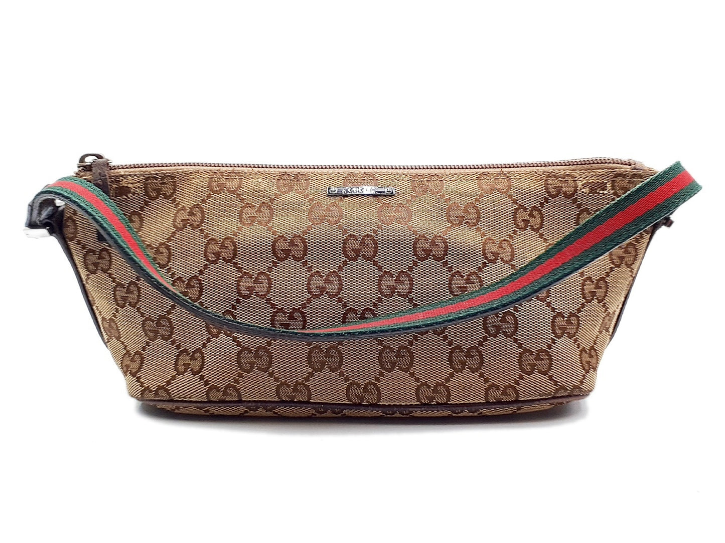 GUCCI GG Canvas Sherry Line 141809 Pouch