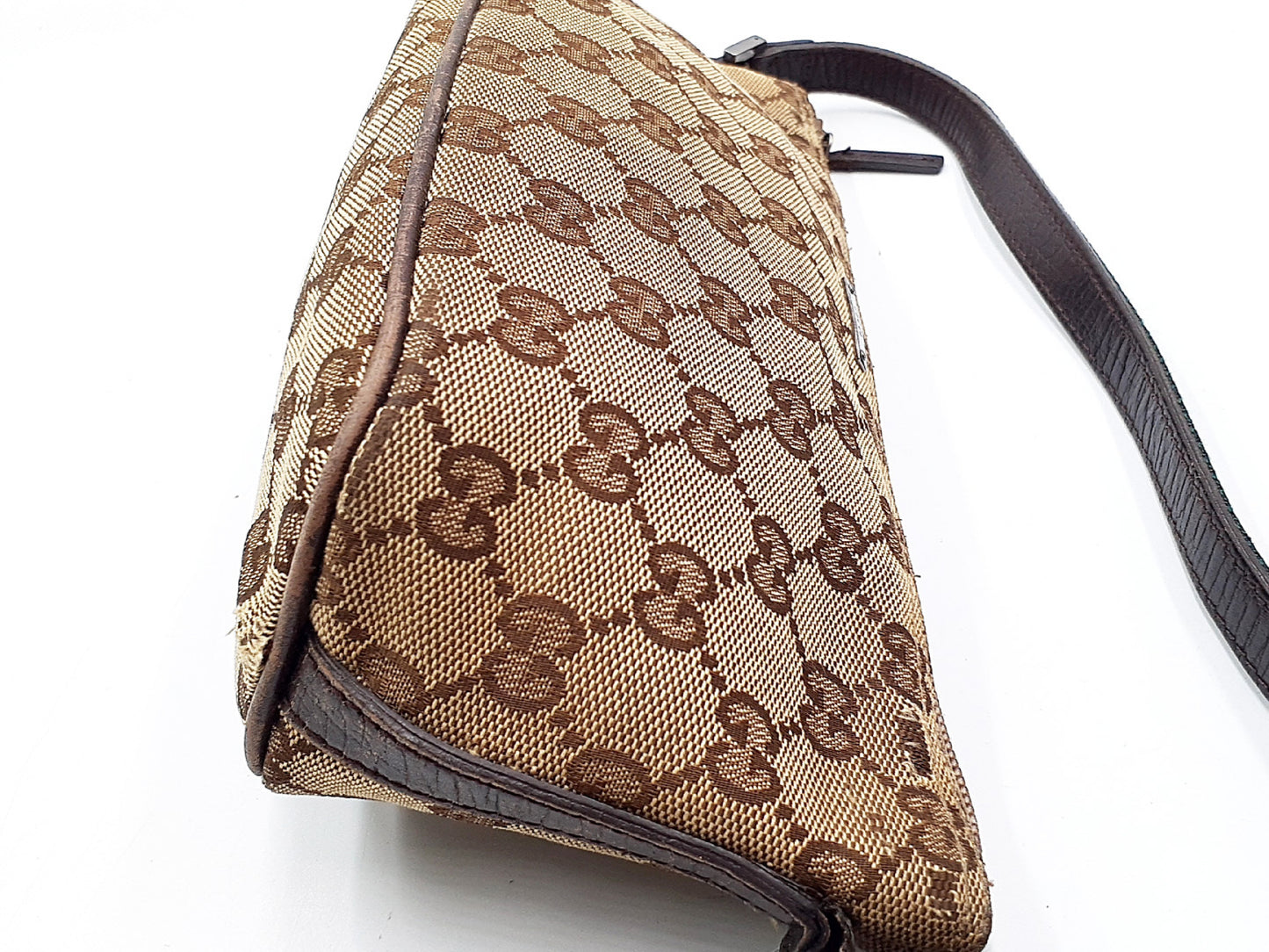 GUCCI GG Canvas Sherry Line 141809 Pouch