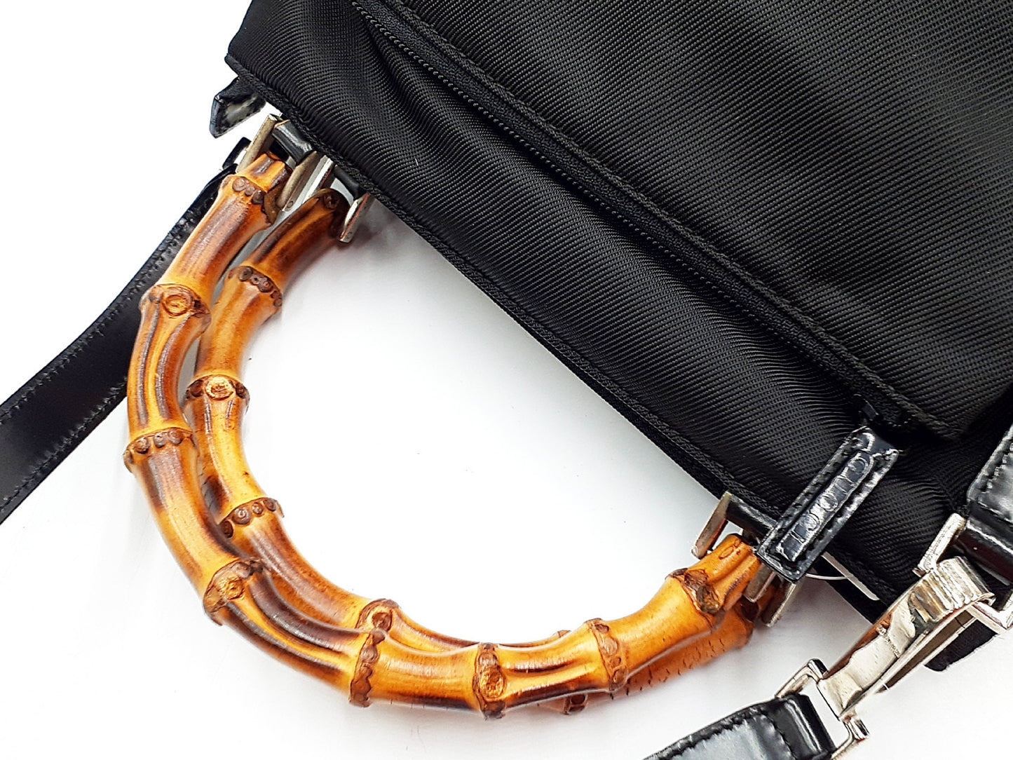 GUCCI 3-piece set: Bamboo 2-way shoulder bag, leather bag, and handbag