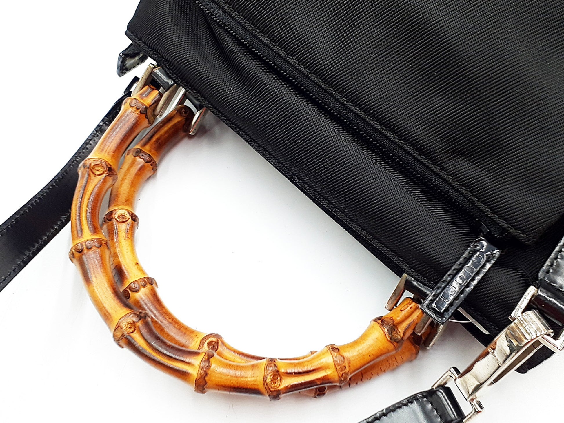 GUCCI 3-piece set: Bamboo 2-way shoulder bag, leather bag, and handbag