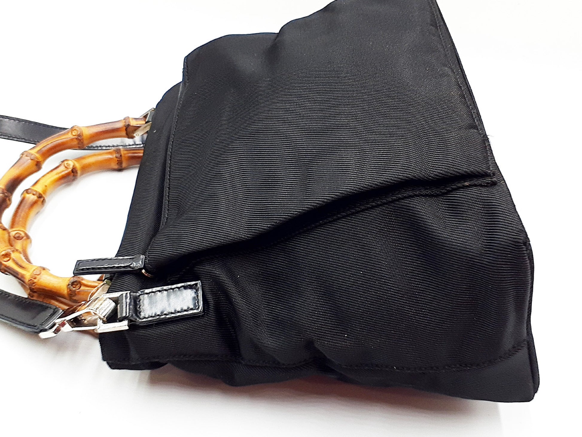 GUCCI 3-piece set: Bamboo 2-way shoulder bag, leather bag, and handbag