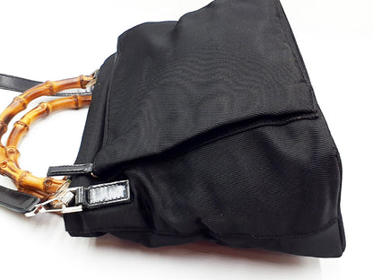 GUCCI 3-piece set: Bamboo 2-way shoulder bag, leather bag, and handbag