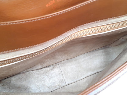 GUCCI 4-Piece Set GG Supreme Sherry Line Gold Hardware Vintage Leather Shoulder Bag