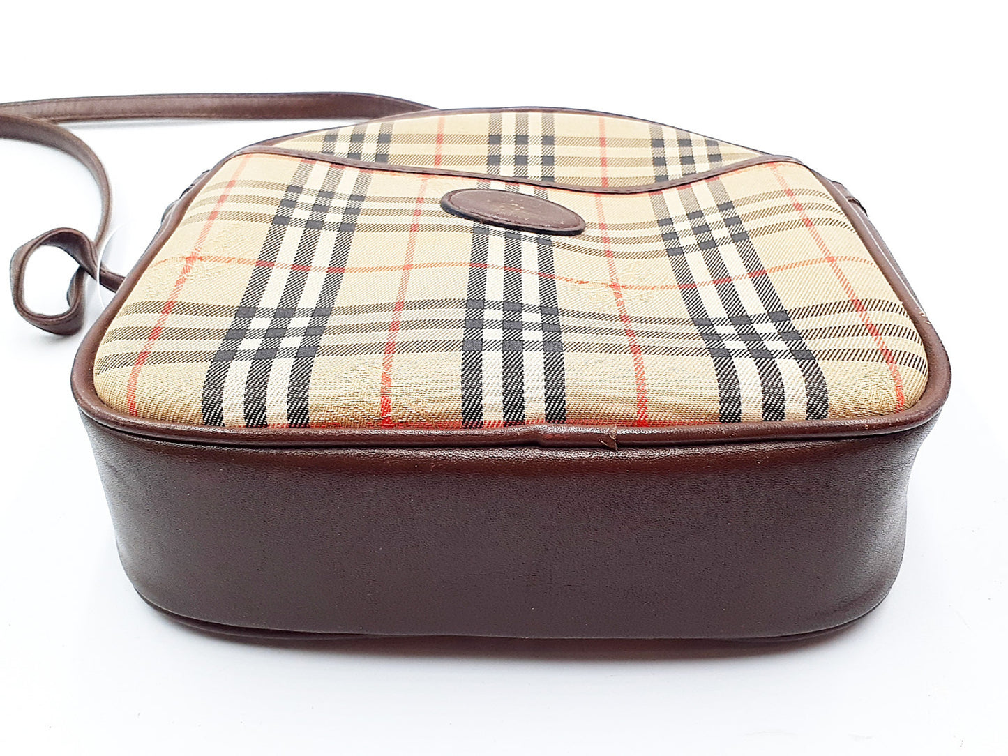 BURBERRY Nova Check Leather Bag 4-Piece Shoulder Bag Set