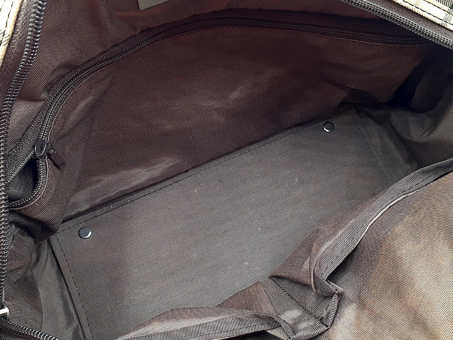 BURBERRY Nova Check Leather Bag 4-Piece Set Bag