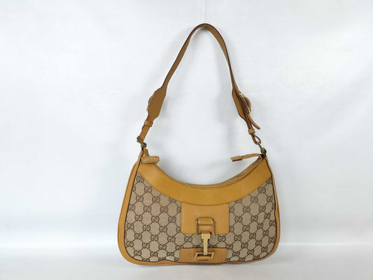 GUCCI GG Canvas GUCCI GG Canvas One-Shoulder Bag Handbag