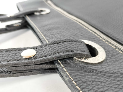 LOEWE Leather Tote Bag with Charm