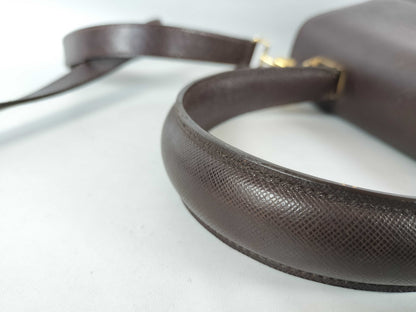 Salvatore Ferragamo 2-way shoulder bag and handbag in Gancini Saffiano leather