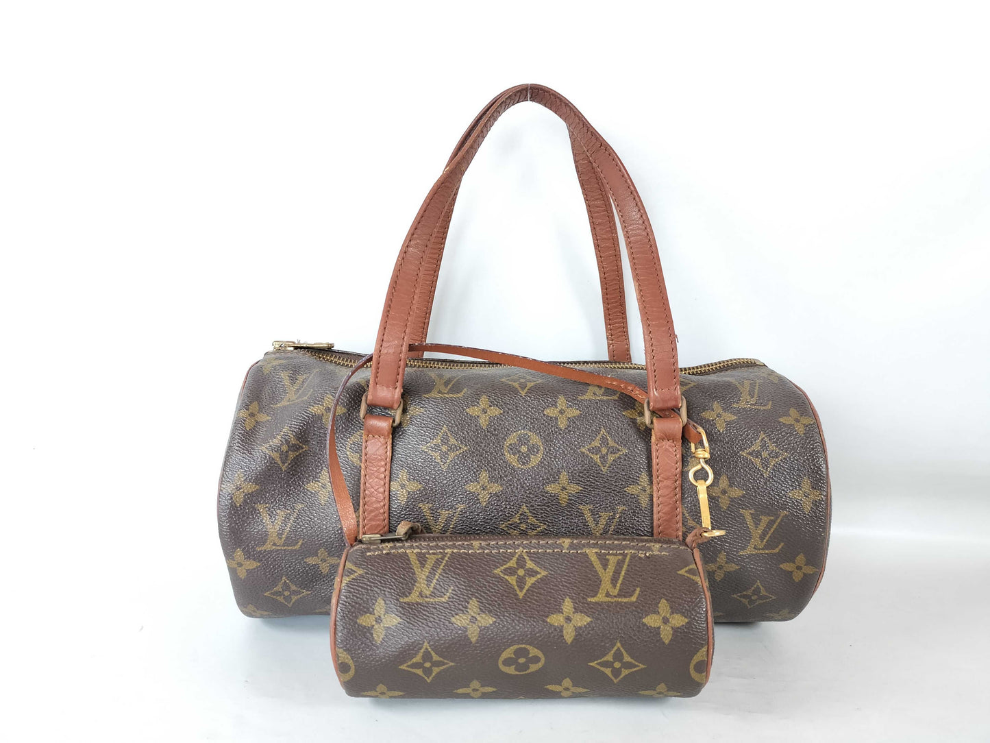 LOUIS VUITTON Louis Vuitton Parent-Child Papillon Handbag