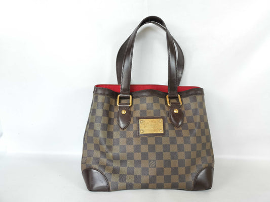 LOUIS VUITTON Damier Hampstead Tote Bag