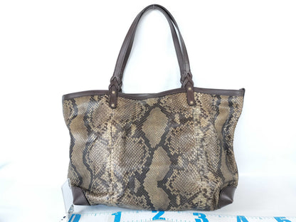 GUCCI GUCCI Swing Tote Bag Pouch Python Tote Bag