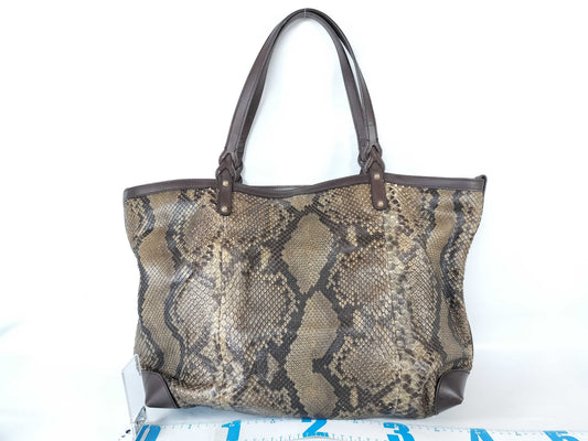 GUCCI GUCCI Swing Tote Bag Pouch Python Tote Bag
