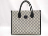 GUCCI GG Supreme GUCCI Tote Bag GG Supreme Interlocking Double G Tote Bag