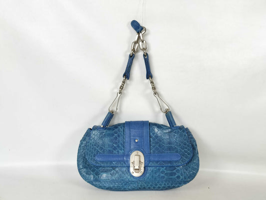 Chloe Python Chain One-Shoulder Bag Shoulder Bag