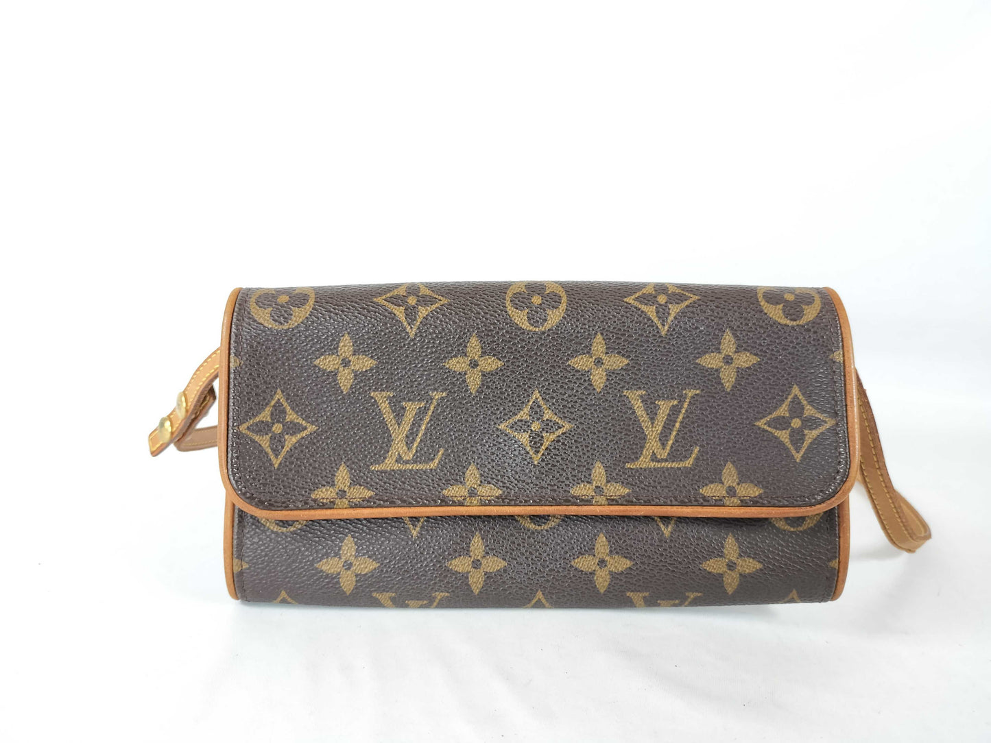 LOUIS VUITTON Monogram Pochette Twin PM Shoulder Bag