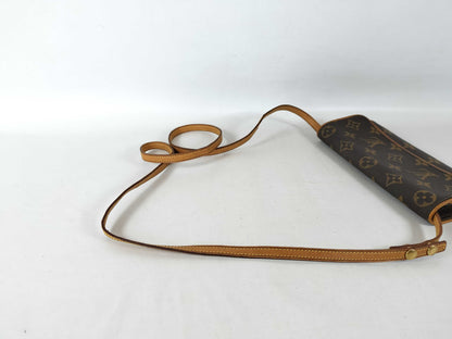 LOUIS VUITTON Monogram Pochette Twin PM Shoulder Bag