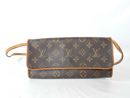 LOUIS VUITTON Monogram Pochette Twin MM Shoulder Bag