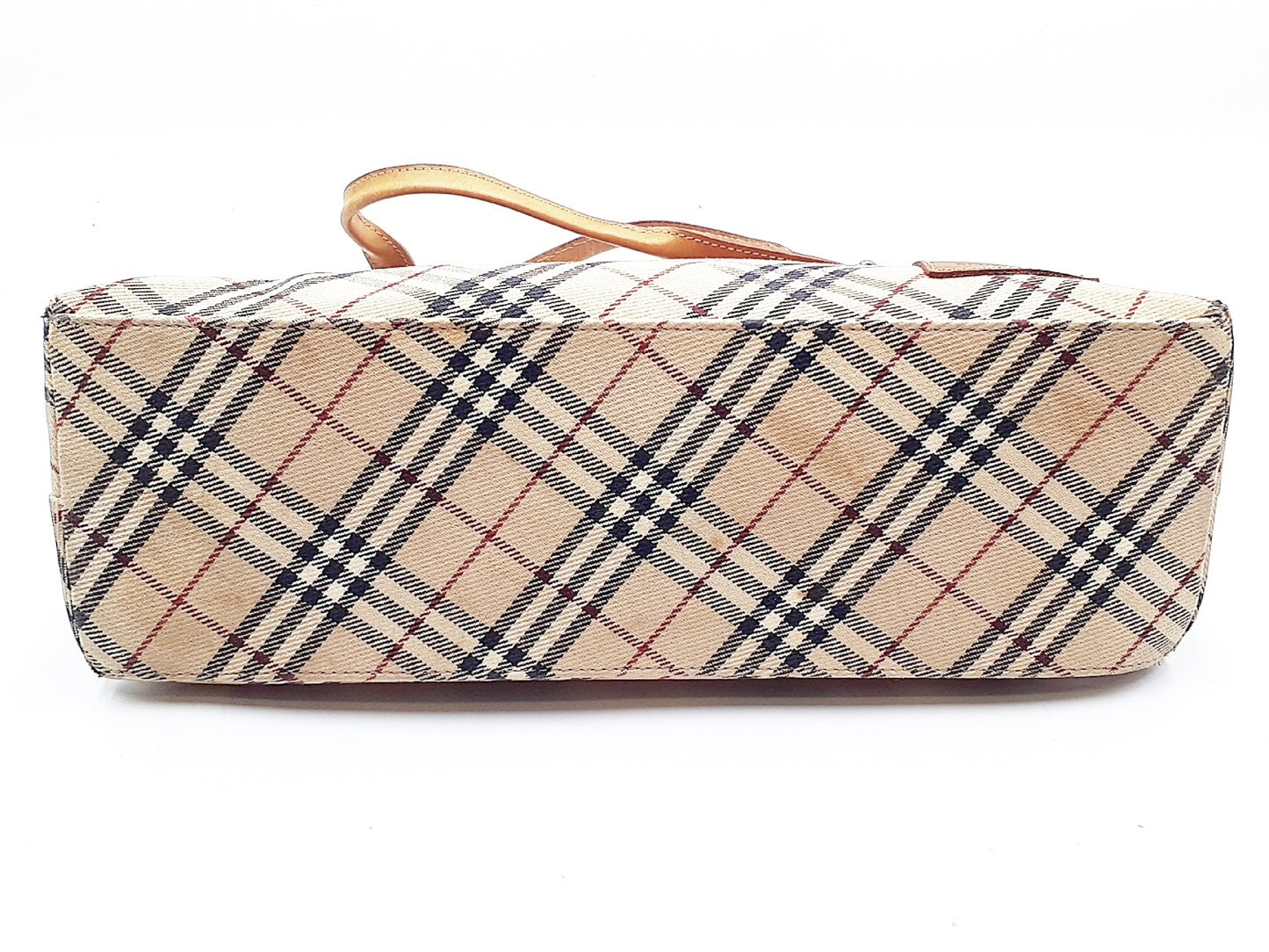 BURBERRY Nova Check Leather Bag 4-Piece Set Tote Bag