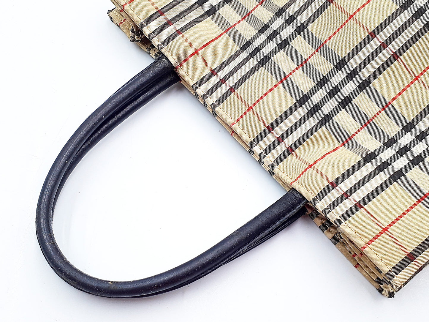 BURBERRY Nova Check Leather Bag 3-Piece Shoulder Bag Set